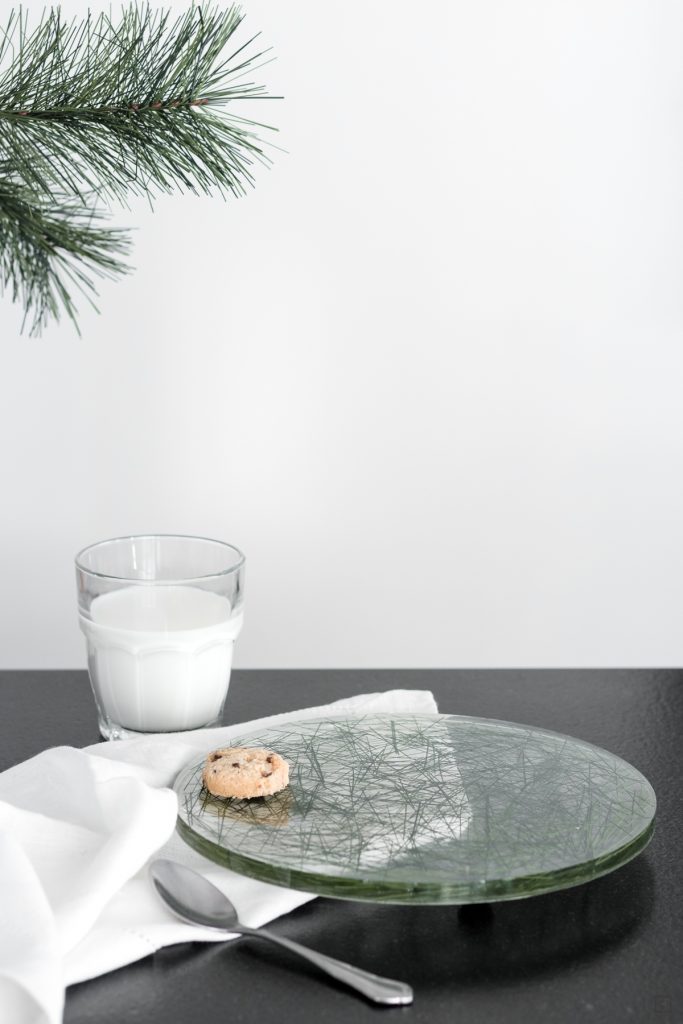 Epoxidharz Gießharz Keksteller Tablett weihnachtlich DIY mimimal Design