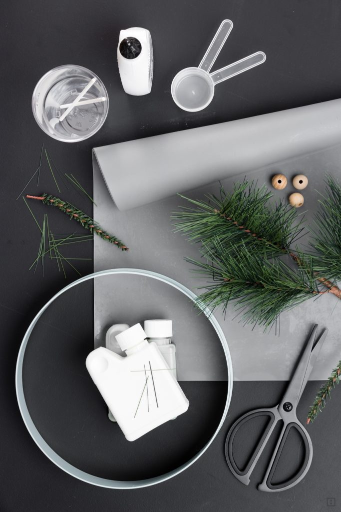 Material - Epoxidharz Gießharz Plätzchen Keksteller Tablett weihnachtlich DIY mimimal Design 